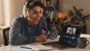 تقویت اسپیکینگ و لهجه با تکنیک Shadowing در خانه